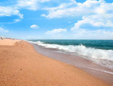 海滨沙滩