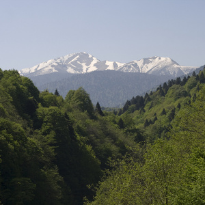 山的风景，Adygea 共和国俄罗斯