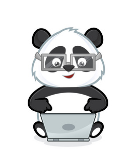 熊猫电脑图片