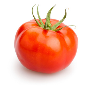 单个孤立的番茄