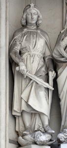 圣，玛丽亚雕像是在维也纳的 Gestade 教堂