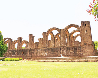 Aincent 拱门和遗址比贾布尔卡纳塔克印度