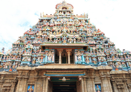 Ranganathaswamy 庙或 Thiruvarangam 泰米尔语，这里泰米尔
