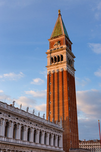 圣马克钟楼，威尼斯，意大利