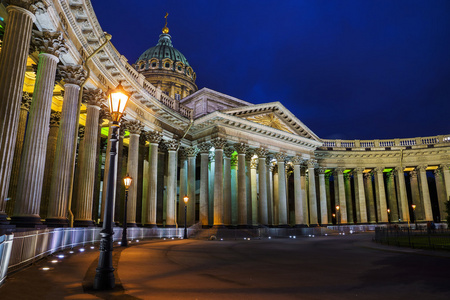 喀山，圣彼得堡，俄罗斯的圣母大教堂