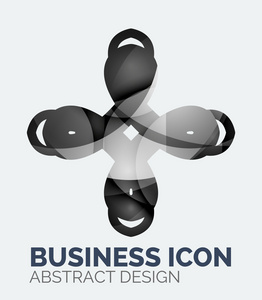 抽象企业徽标