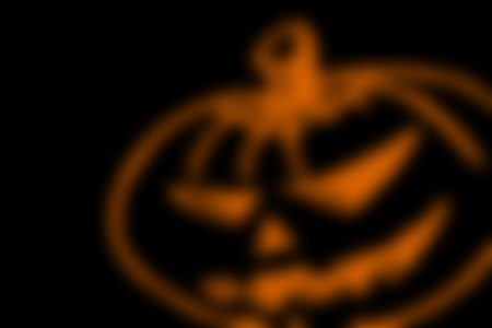 抽象与模糊条橙色的线，为 hallowee 的黑色背景