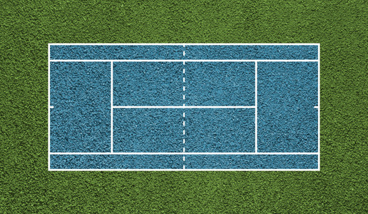 网球场.顶视图的字段.板背景照片