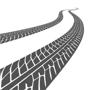 跟踪跟踪地面轮胎痕迹图片