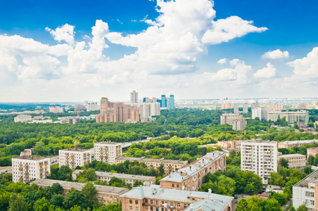 莫斯科城市全景