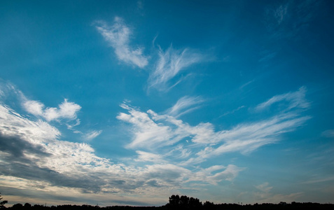 蓝蓝的天空