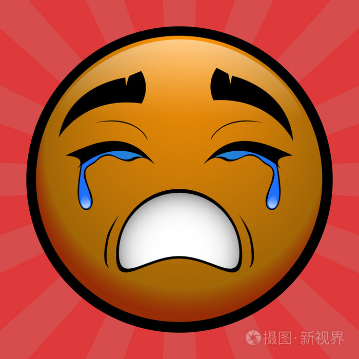 哭泣的图释
