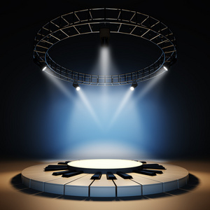 空音乐舞台照片