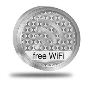 免费的无线 wifi 按钮