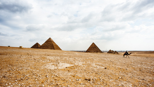 吉萨，埃及的吉萨高原。教科文组织世界遗产