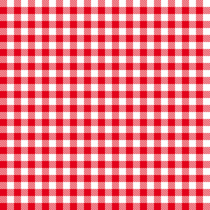 方格的桌布模式无止境的红色