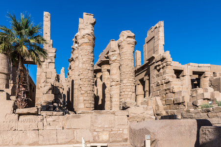 埃及卢克索的卡纳克神庙图片