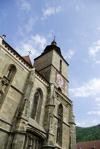 黑人教堂布拉索夫，特兰西瓦尼亚罗马尼亚