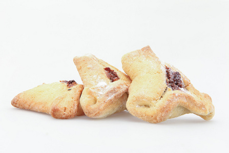 犹太教的传统节日食品珥 Hamantaschen