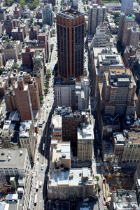 纽约城鸟瞰全景图