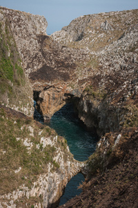 美丽的海在 Guadamia