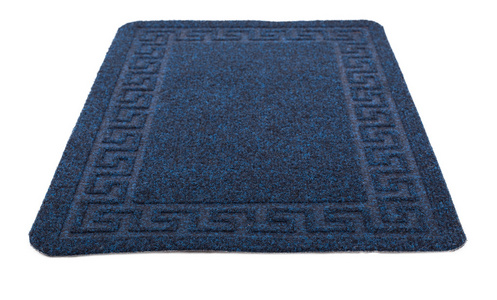 蓝色的地毯