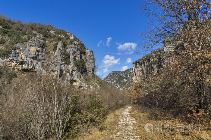 品都斯山脉,zagori,伊庇鲁斯和 vikos 峡谷
