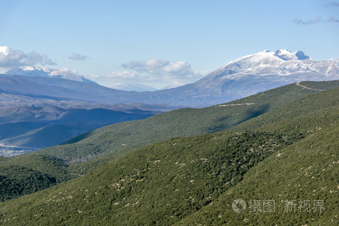 品都斯山脉景观,zagori,伊庇鲁斯