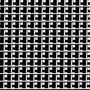 在黑色和白色的 3d 矢量抽象图案