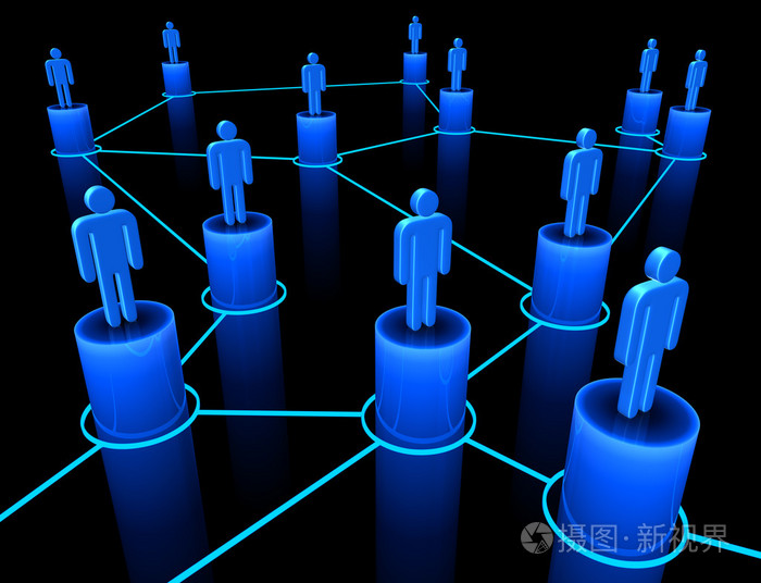 人们相互联系的团队概念