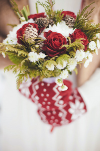 婚礼鲜花花束