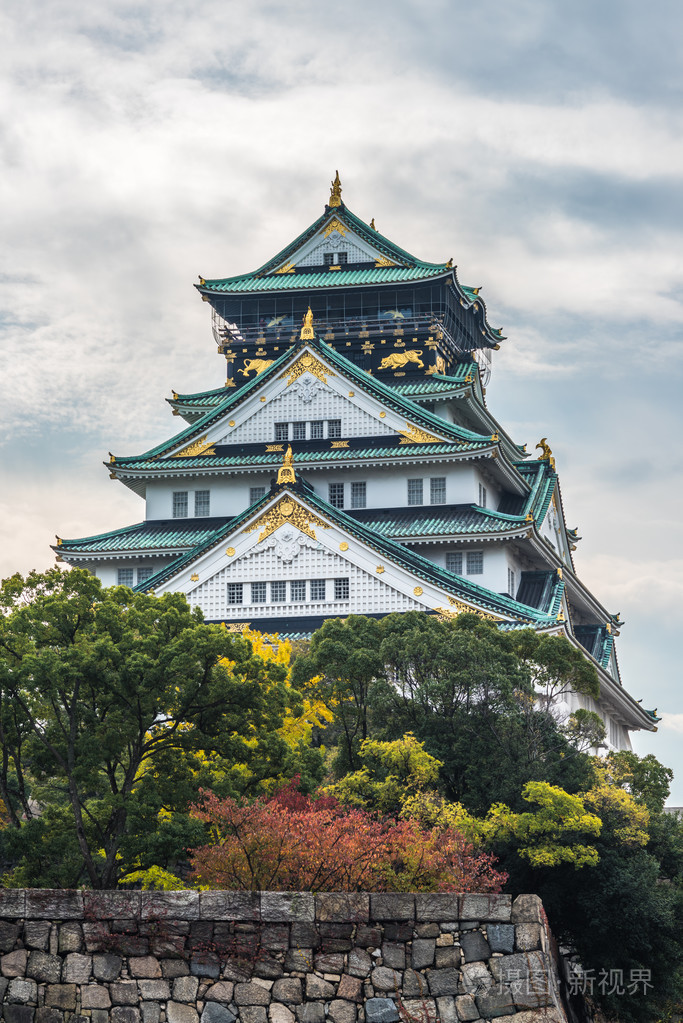 大阪城堡日本