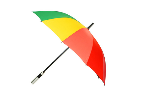 多彩的优雅伞