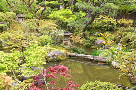 日本花园在奈良