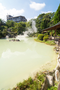 日本温泉，别府市，大分