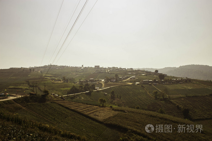 山区村庄的富 Tabberk 碧差汶