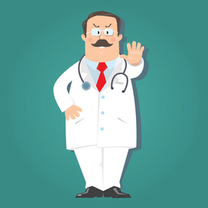 搞笑卡通医生图片