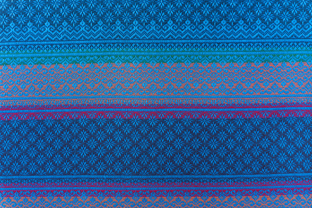 多彩的泰国丝绸工艺品