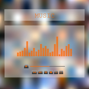 音乐播放器与均衡器图片