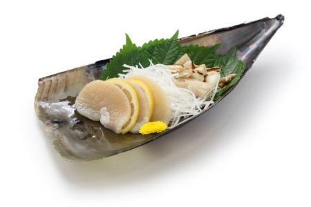 Tairagi 太平洋笔壳，栉珧 生鱼片，日本料理