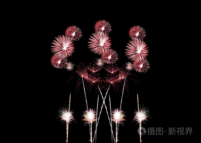 组合烟花或爆竹