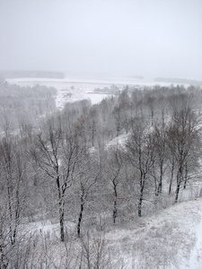 落雪的冬天