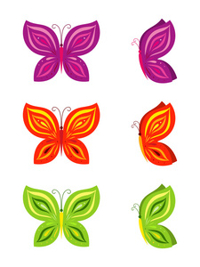 五彩斑斓的蝴蝶套