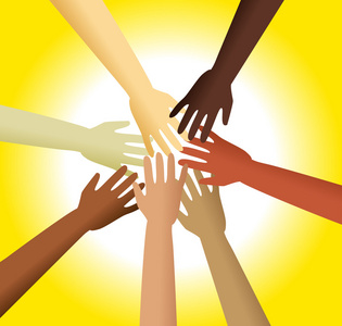 民族团结画图片