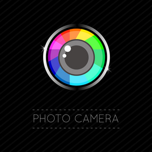 照片相机平面图标图片