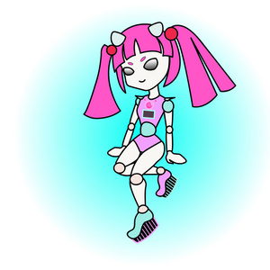 超漂亮萝莉图赤壁机器人女孩照片