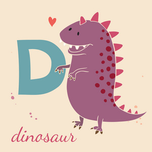  Animals. D for the dinosaur