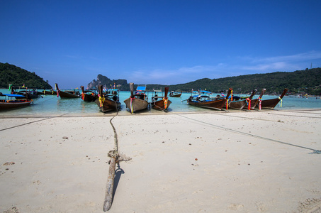 概念旅游热带海滩泰国