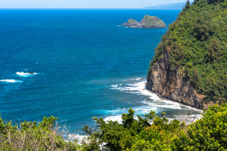 沿北部科哈拉，夏威夷海岸