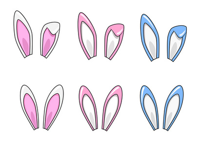 卡通兔子耳朵套图片-卡通兔子耳朵套素材-卡通兔子耳朵套插画-摄图新